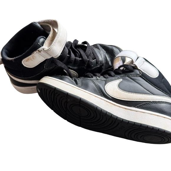 Nike Black and Cream High-Top Sneakers - Picture 1 of 7